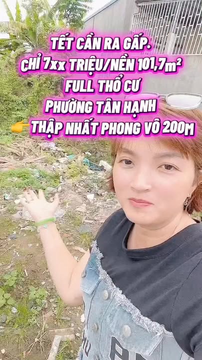 Đất nền Tân Hạnh Vĩnh Long 101,7m² giá chỉ 700 triệu - Cơ hội đầu tư tốt!