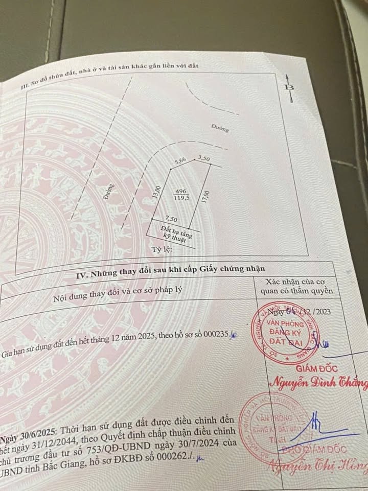 Đất nền tại KDT mới Thị trấn Vôi, 119.5m², giá 5 tỷ - Đầu tư sinh lời hấp dẫn!