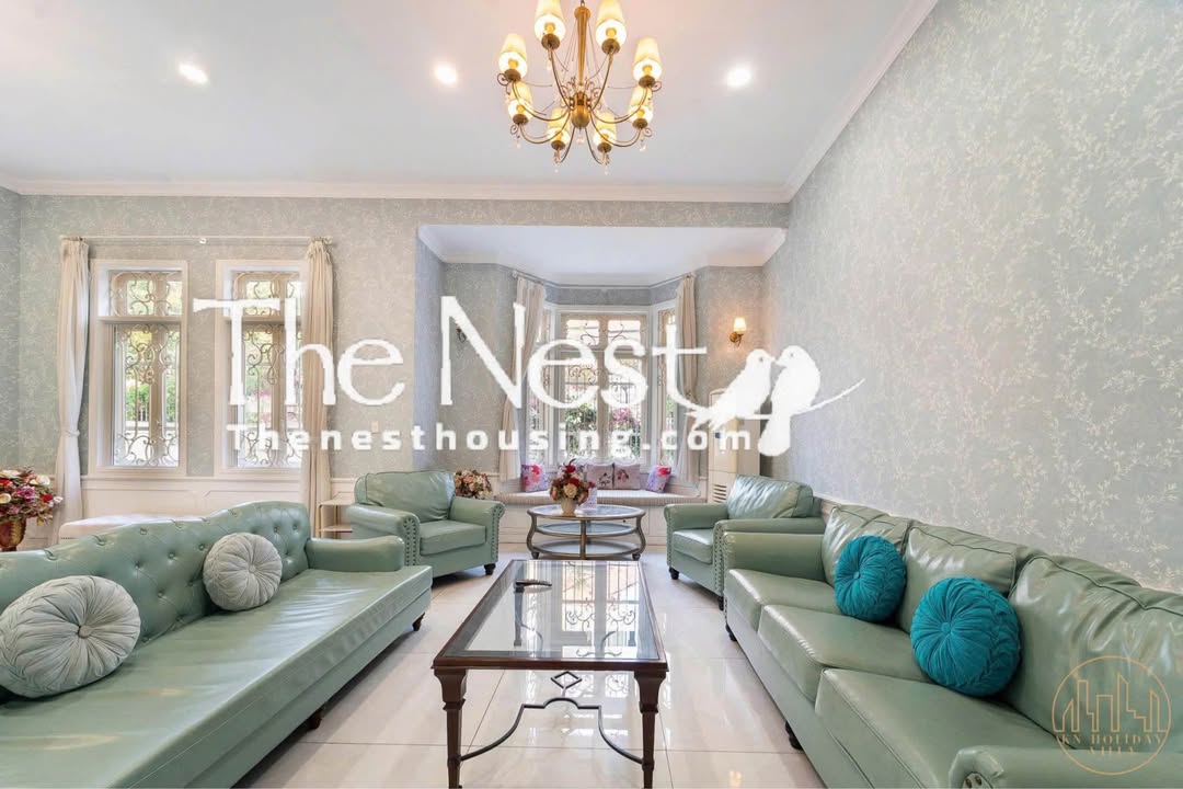 Cho thuê villa Thảo Điền 800m² giá 6.000 USD - Hồ bơi riêng tư và đầy đủ tiện nghi!