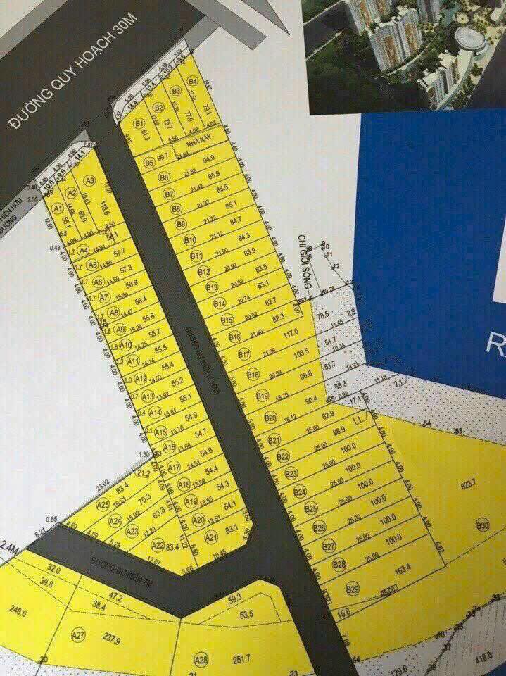 Đất mặt tiền đường Cầu Đình, Long Phước, Quận 9 - Diện tích 87.2m², giá 5 tỷ - Cơ hội đầu tư tuyệt vời!