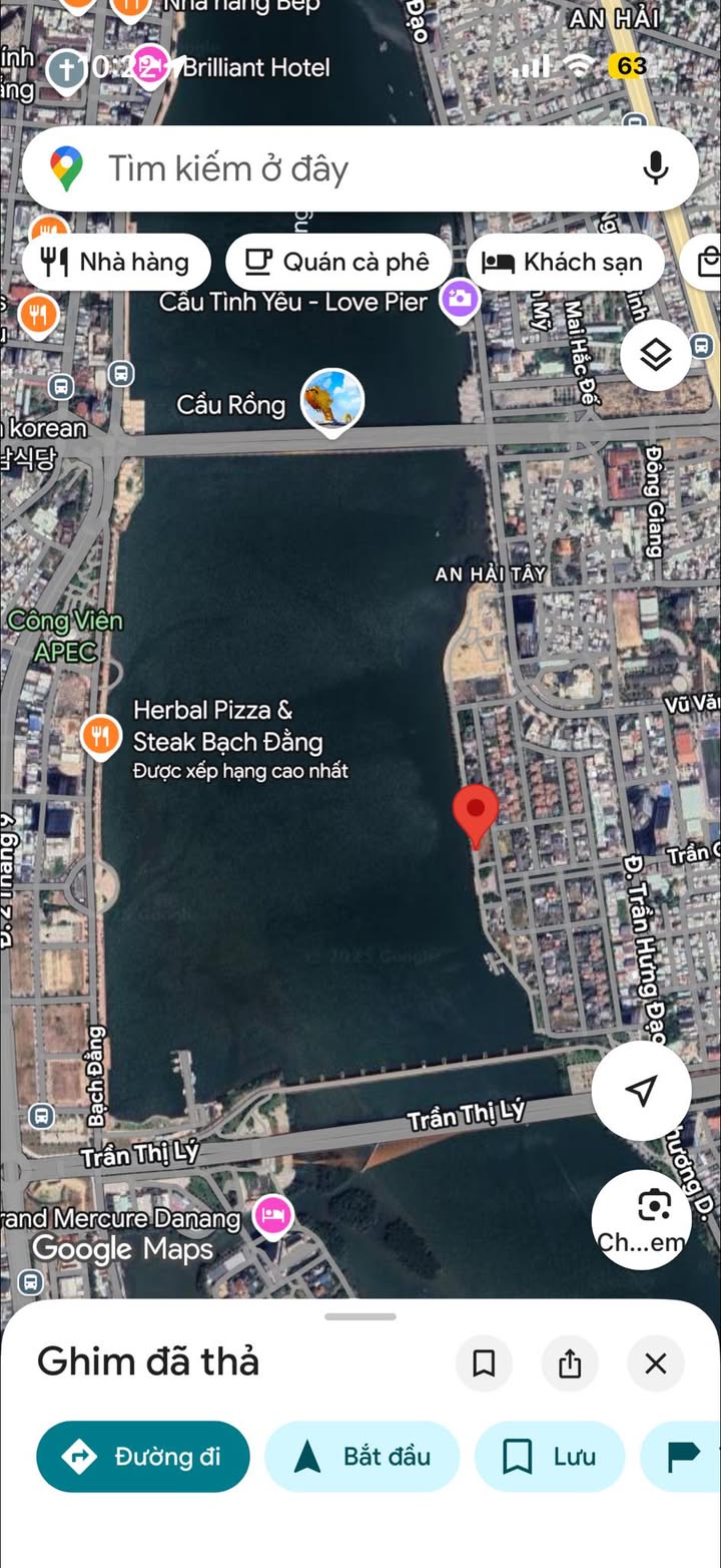 Đất nền 600m² đường Hoa Hồng 4, Euro Villa - View sông cực đẹp, giá 180 tỷ!