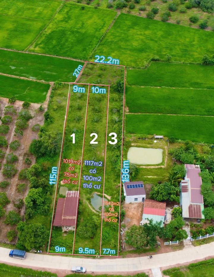 Đất nền tại xã Ea Rốk - Đắk Lắk 1019m² giá 280 triệu - Cơ hội đầu tư tuyệt vời!