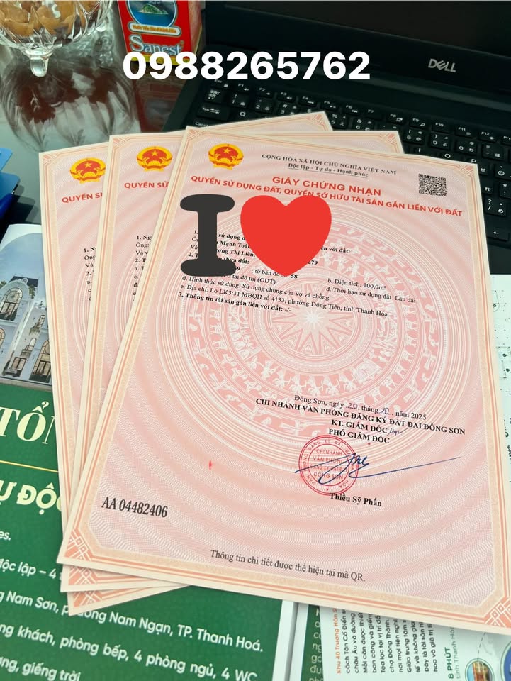 Đất nền Rừng Thông, Đông Sơn, Thanh Hóa 100m² - Giá thỏa thuận hấp dẫn!