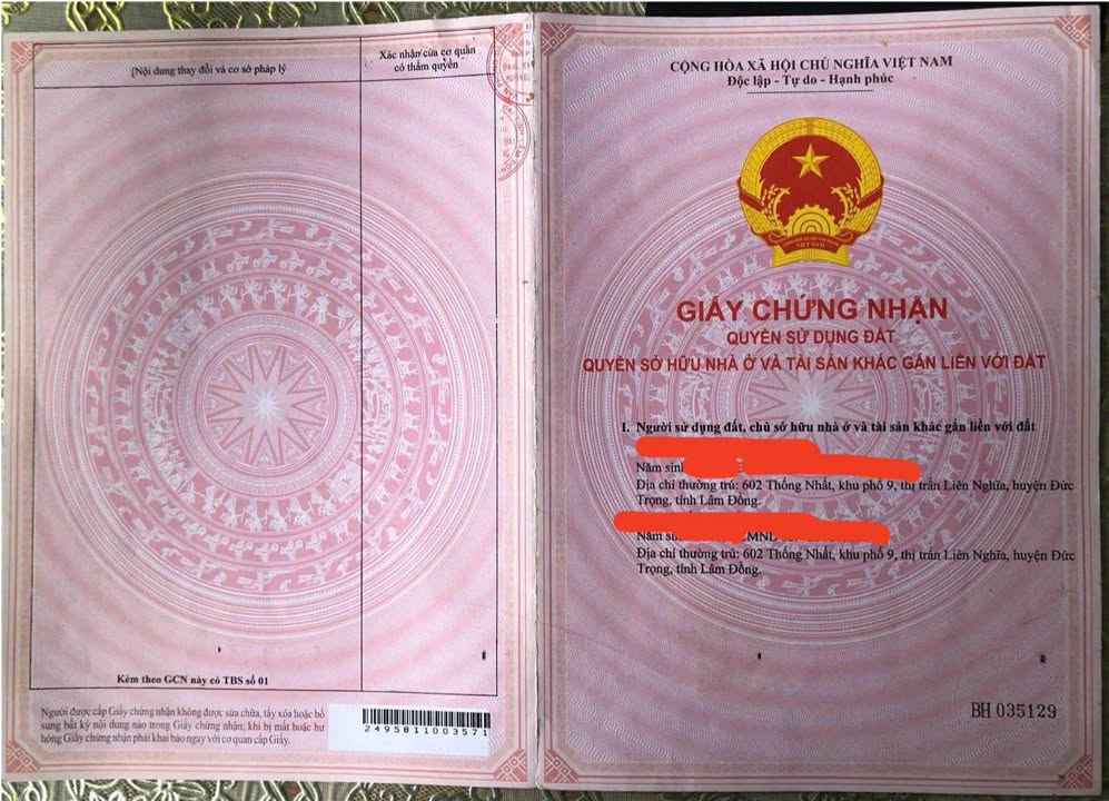 Nhà mặt tiền đường Thống Nhất, Đức Trọng 38m² - Tiềm năng kinh doanh lớn!