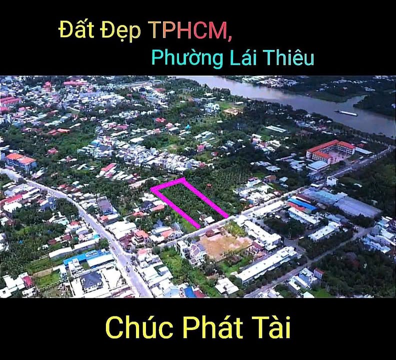Đất nền Phường Lái Thiêu, Bình Dương 1904m² giá 33 tỷ - Cơ hội đầu tư sinh lời!