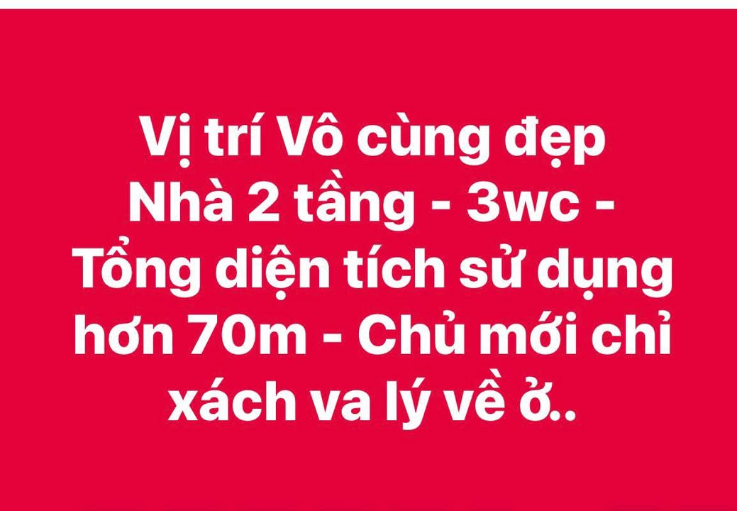 Nhà 2 tầng Ngọc Lâm 70m² giá 3 tỷ - Ô tô đỗ cửa, sổ đỏ chính chủ!