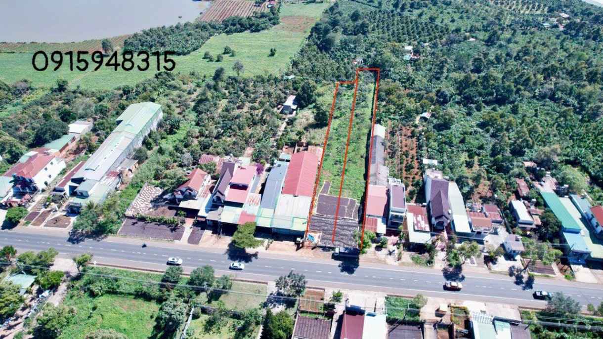 Đất mặt tiền Quốc Lộ 20 Di Linh 3538m² giá 15 tỷ - Tiềm năng kinh doanh lớn!