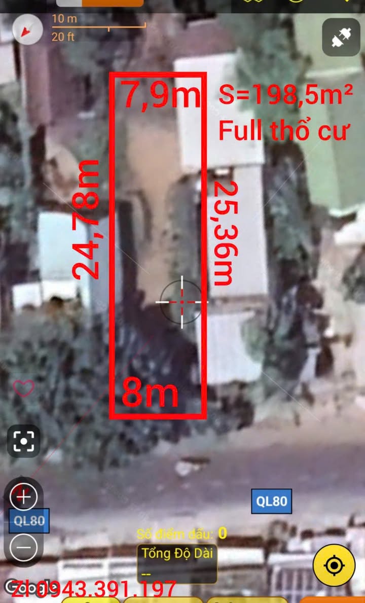 Đất thổ cư mặt tiền Quốc lộ 80, xã Thạnh Đông, Tân Hiệp - Cơ hội đầu tư tuyệt vời!