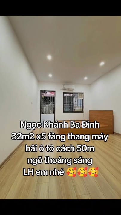 Nhà riêng Ngọc Khánh Ba Đình 32m² giá 10 tỷ - Thiết kế hiện đại, sẵn sàng đón chủ mới!