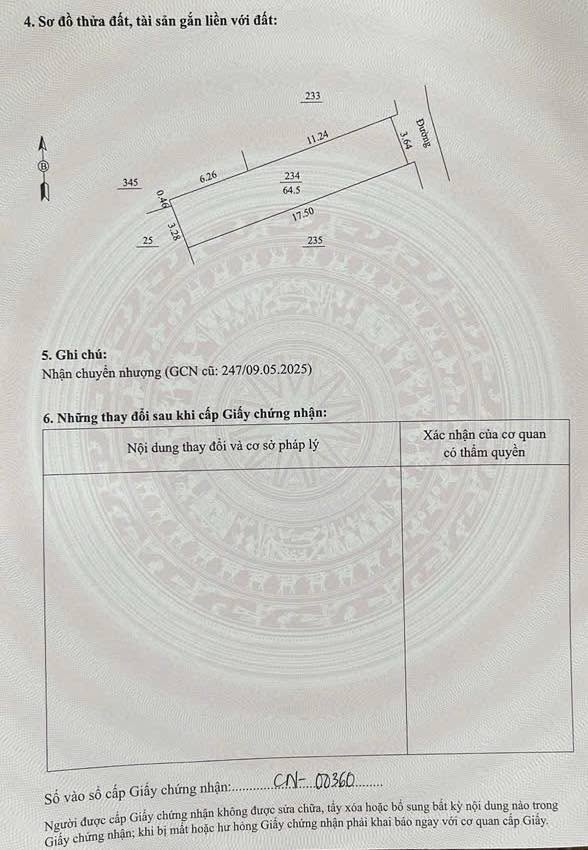 Đất nền Khu Nhị Châu - Hải Dương 64,5m² giá 1,25 tỷ - Cơ hội đầu tư hấp dẫn!