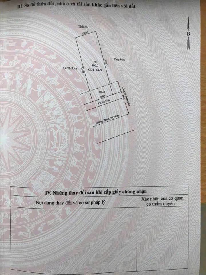 Bán đất mặt tiền kinh doanh đường Phú Lợi, Thủ Dầu Một 350m² - Đầu tư sinh lời ngay!
