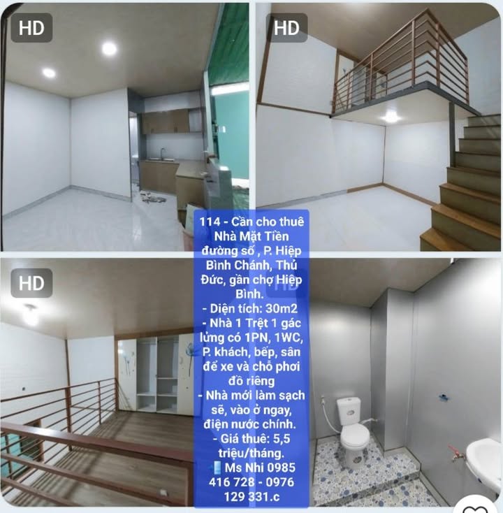 Nhà Mặt Tiền Đường Số, Hiệp Bình Chánh, Thủ Đức 30m² - Vào Ở Ngay!