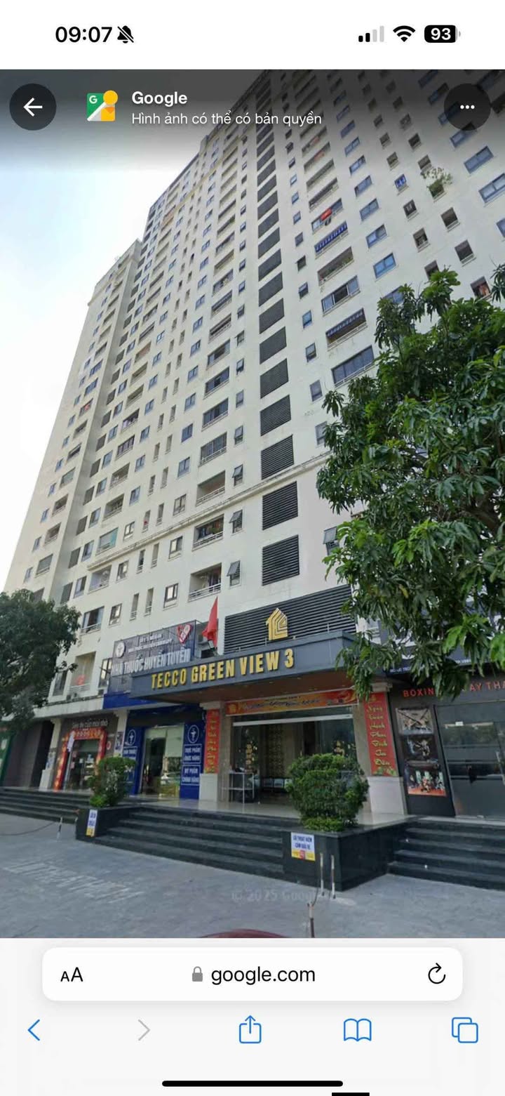 Chung cư TECCO GREENVIEW3 Vinh 74m² giá 2 tỷ - Chính chủ bán gấp!