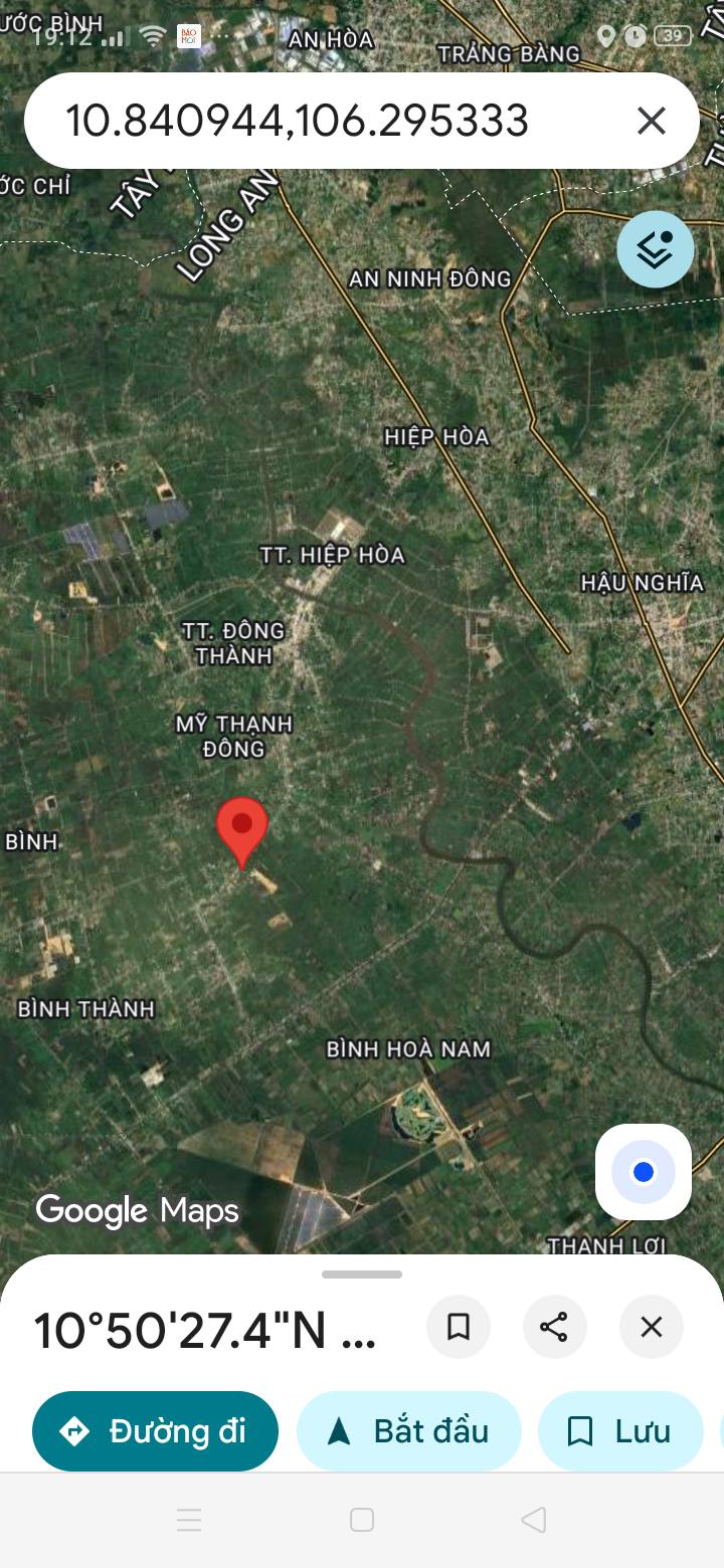 Đất thổ cư mặt tiền đường 839, Bình Hòa Bắc, Đức Huệ, 11.281m² - Giá 13 tỷ thương lượng