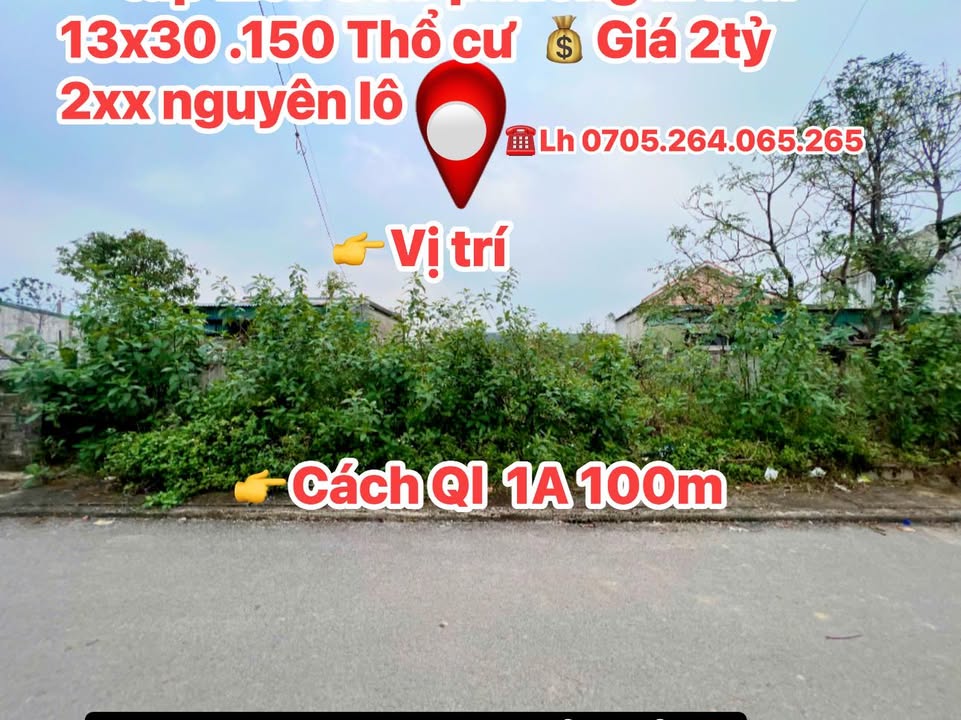 Lô đất TDP Liên Sơn, phường Kỳ Liên 390m² - Cơ hội đầu tư sinh lời!