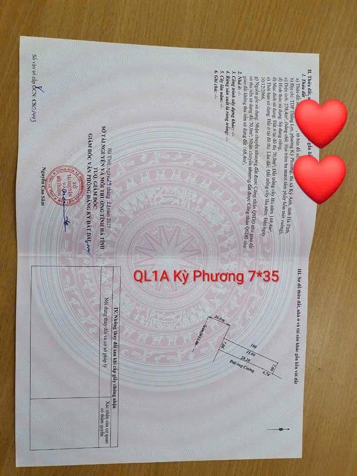 Đất nền Kỳ Phương 245m² giá 2 tỷ - Cơ hội đầu tư hấp dẫn!