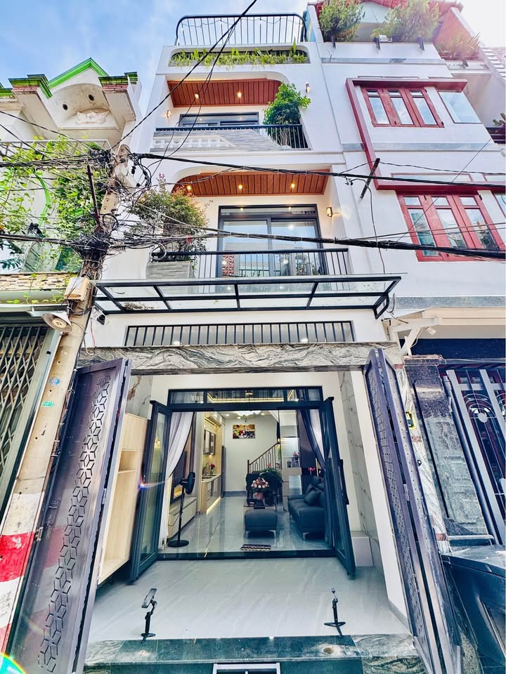 Nhà xây mới Phan Huy Ích, Tân Bình 40m² giá 7.26 tỷ - Gần siêu thị Emart!