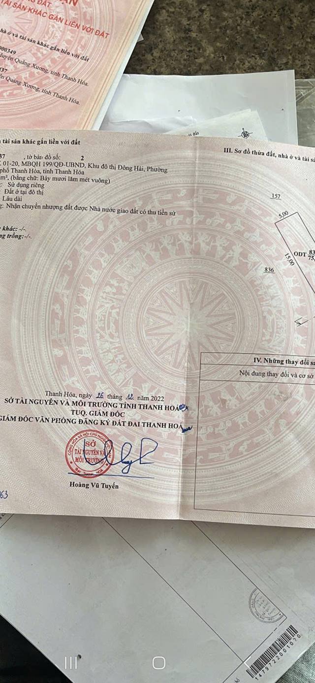 Đất nền Đông Hải, Thanh Hóa 150m² giá 6 tỷ - Sổ hồng chính chủ, xây tự do!