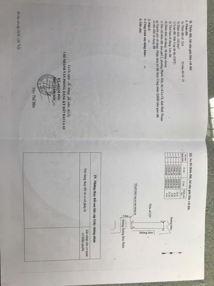 Nhà cấp 4 tại đường Hoàng Hoa Thám, La Gi, 92m² - Kinh doanh sầm uất ngay trung tâm!