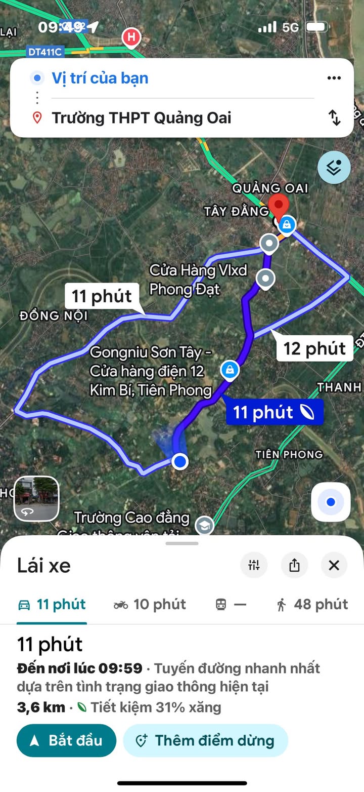 Đất nền Quảng Oai, Ba Vì 100m² giá 1.05 tỷ - Sổ đỏ chính chủ, xây dựng ngay!