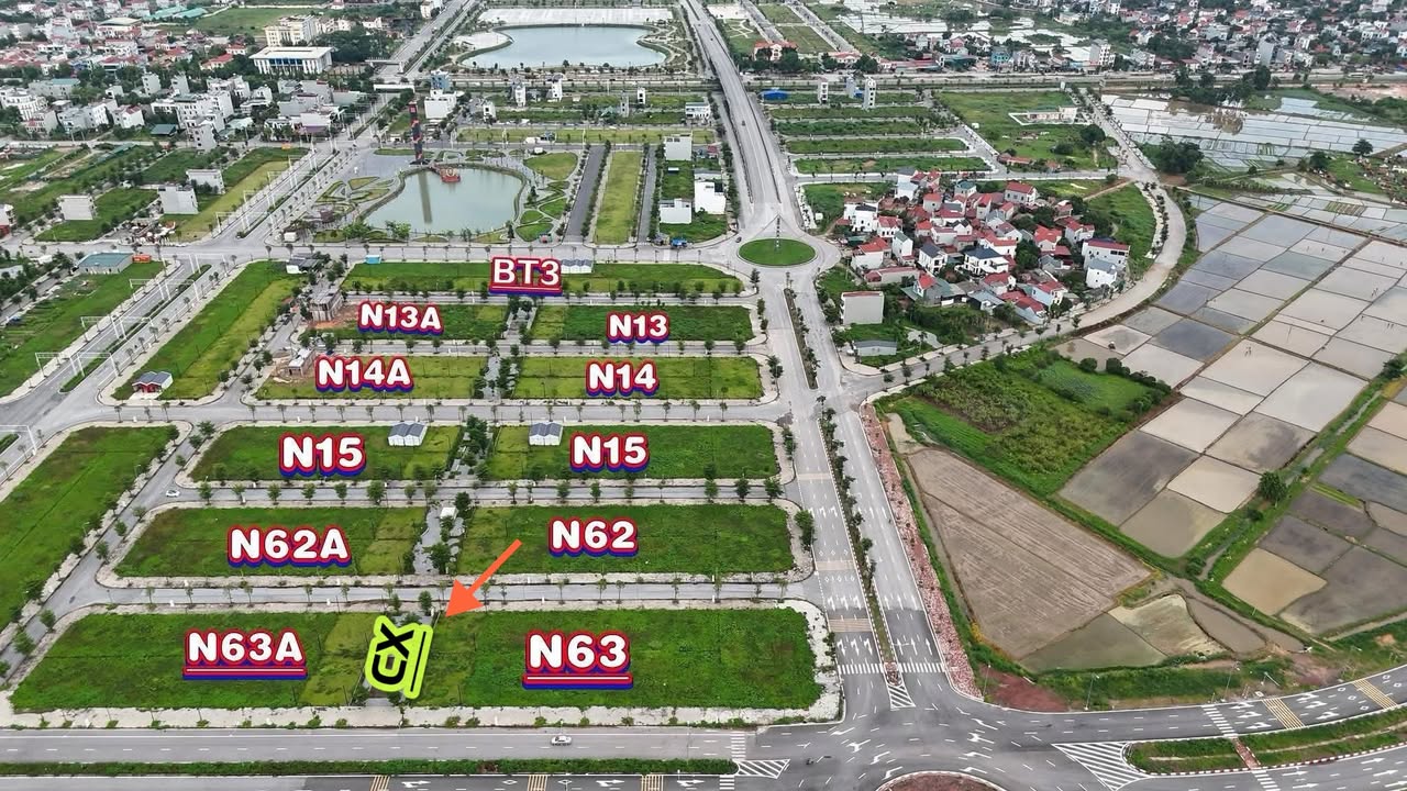 Đất nền dự án Rùa Vàng City 90m² giá 2 tỷ - Cạnh công viên cây xanh thoáng mát!