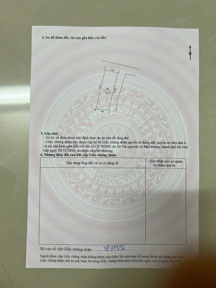 Đất thổ cư Thôn Đoài, Nam Hồng, Đông Anh 123,5m² - Vị trí đắc địa, giá chỉ 1,1 tỷ!