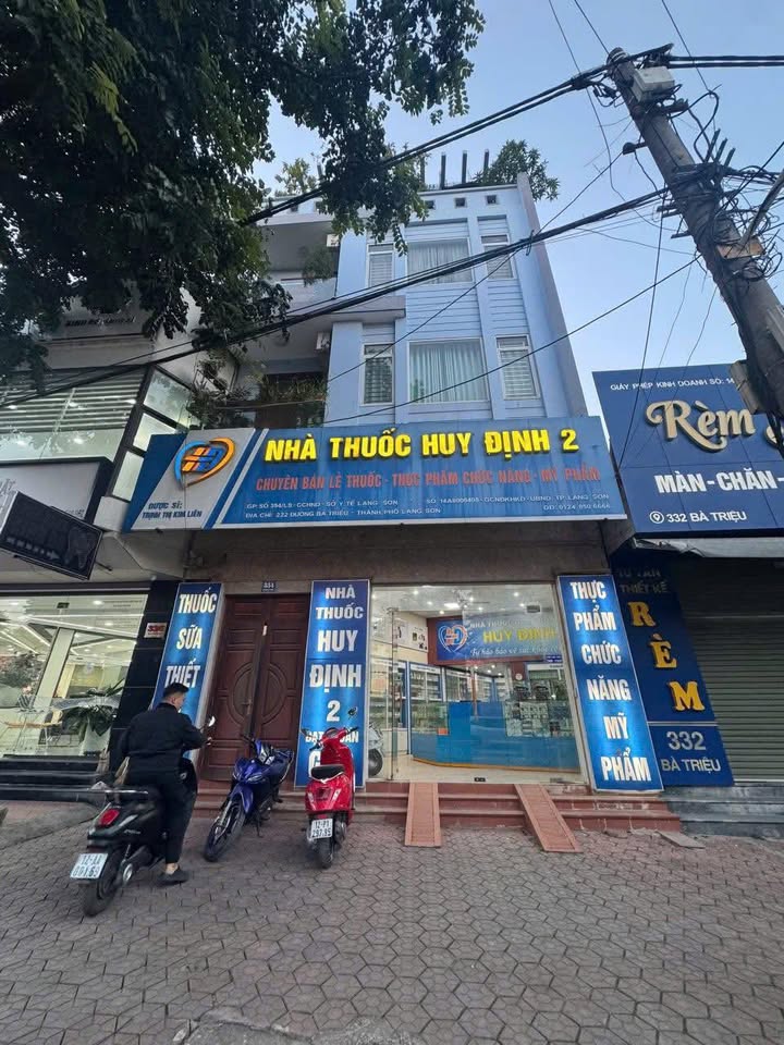 Cho thuê mặt bằng 334 Bà Triệu, Lạng Sơn 73m² - Vị trí đắc địa cho kinh doanh!