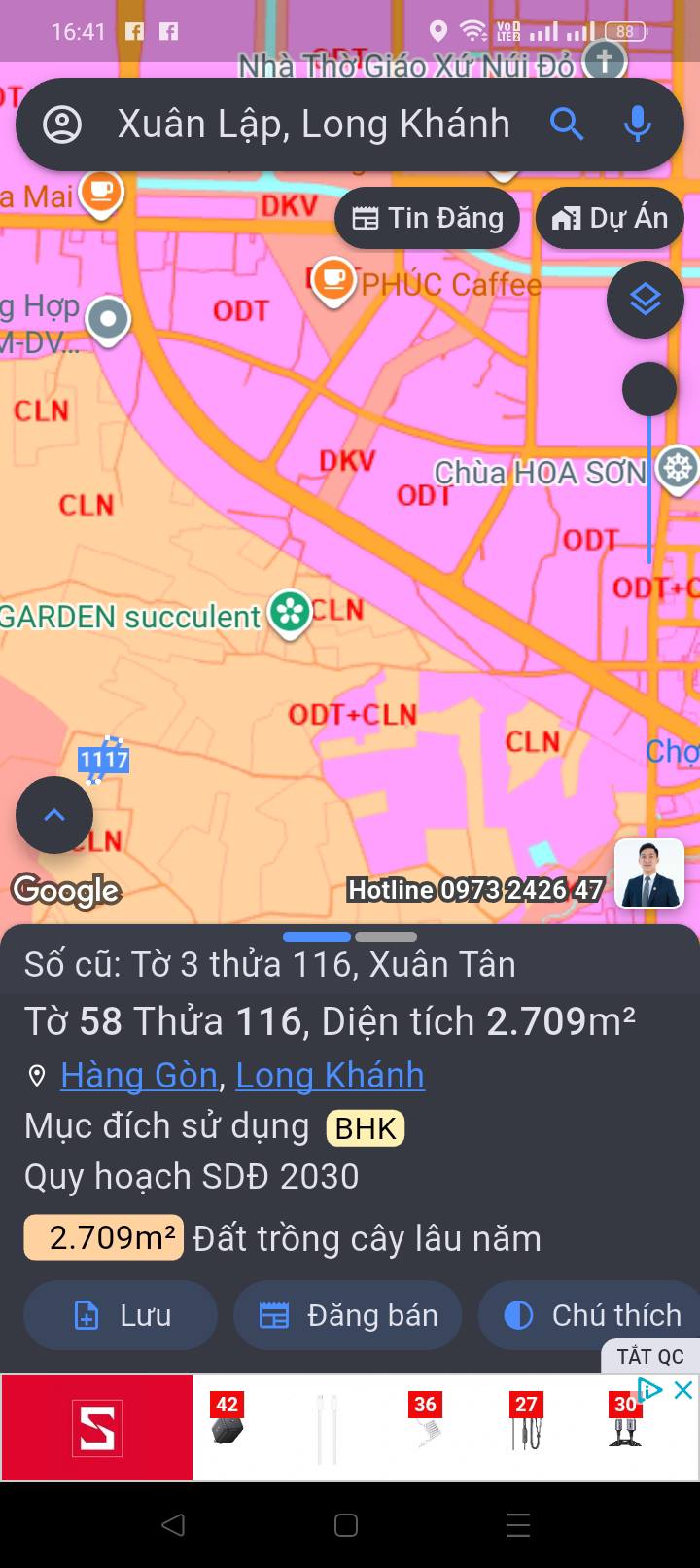 Đất Farm Hàng Gòn Long Khánh 10.000m² giá 1.35 tỷ - Cơ hội đầu tư tuyệt vời!