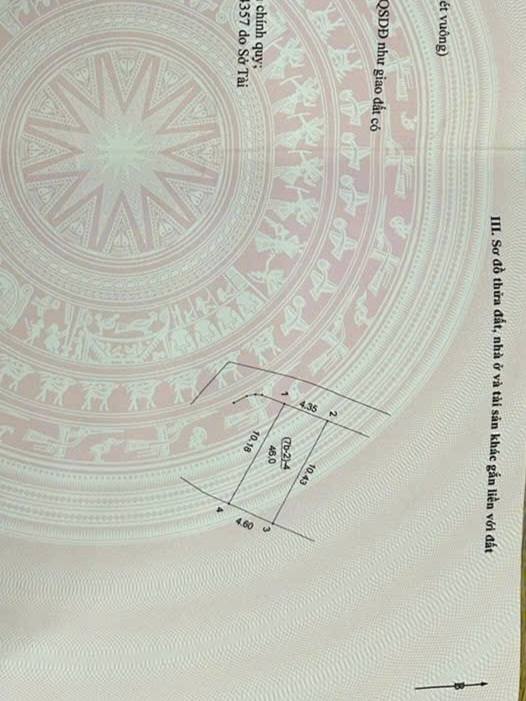 Đất nền Hát Môn Phúc Thọ 46m² - Đường ô tô tránh, giá thỏa thuận hấp dẫn!