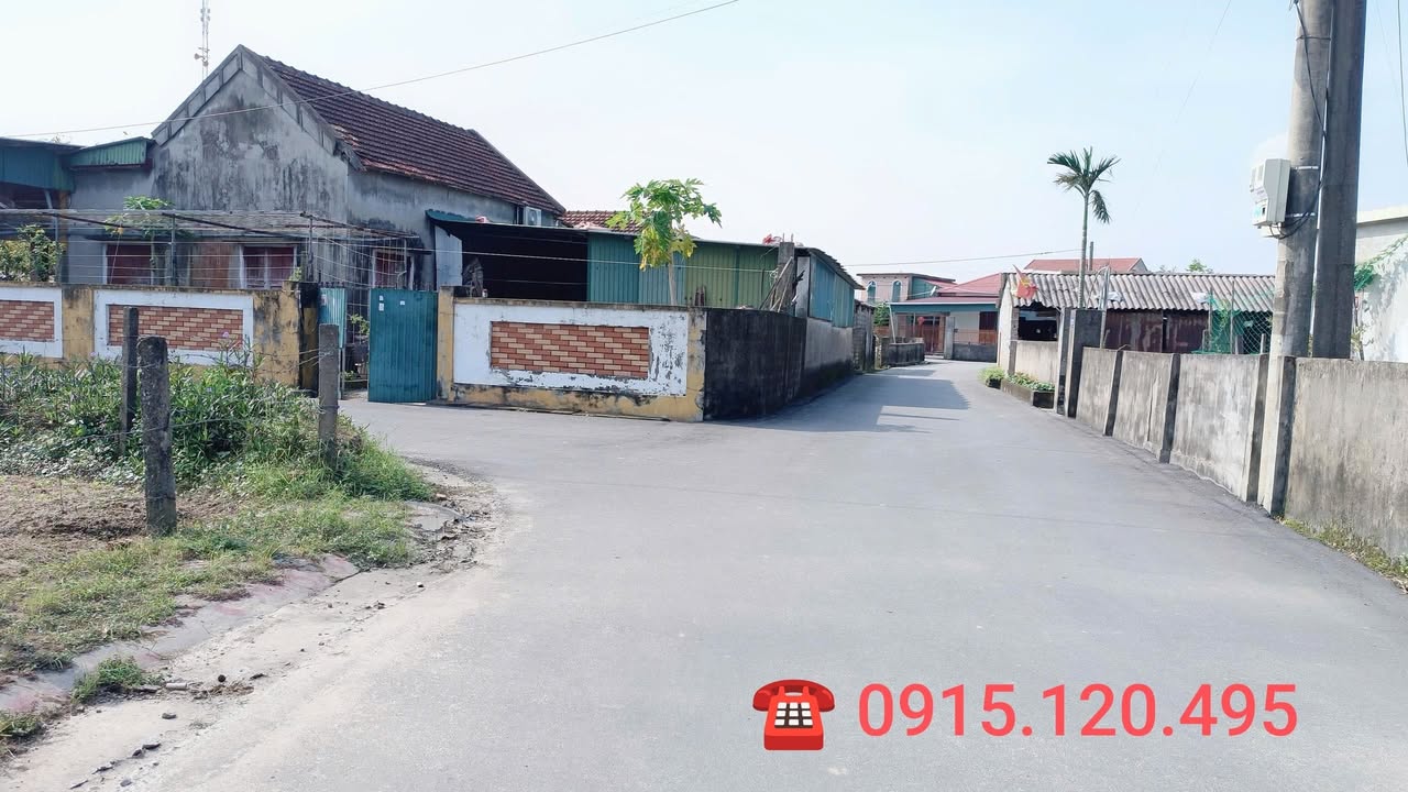 Đất 2 mặt tiền TDP Quyết Tiến, Đồng Môn 100m² giá 1.6 tỷ - Cơ hội đầu tư hấp dẫn!