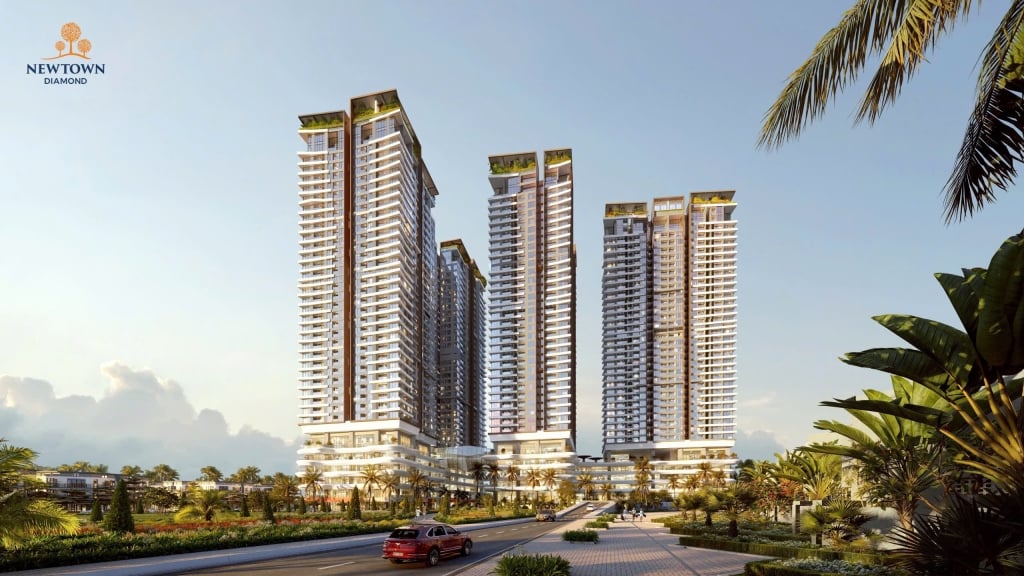 Căn hộ The Ruby Newtown Diamond 84m² giá 6.5 tỷ - View biển thoáng đãng!