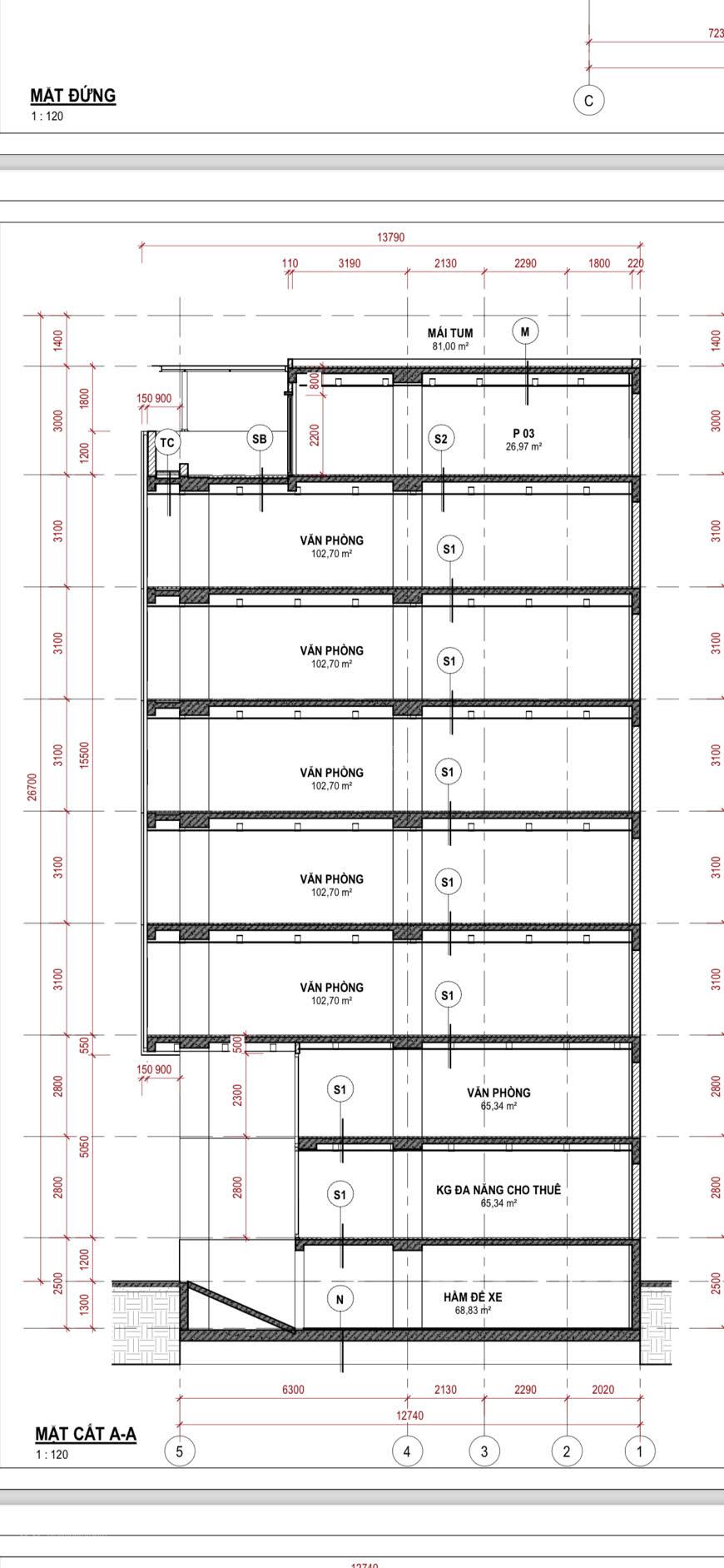 Cho thuê tòa nhà văn phòng 46 Chu Huy Mân, Long Biên 1005m² - Vị trí đắc địa, làm việc 24/24!