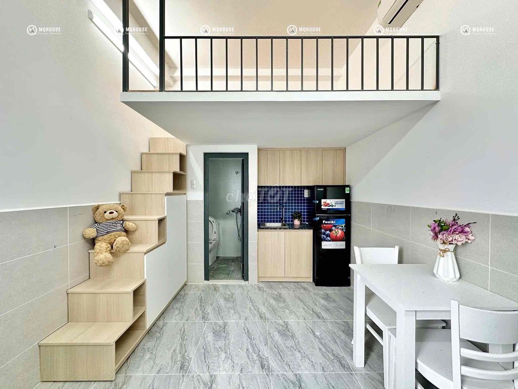 Căn hộ Duplex Khuông Việt - Tân Phú 25m² chỉ 4 triệu - Sẵn nội thất, nuôi pet thoải mái!