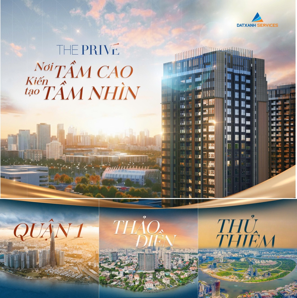 Căn hộ The Privé Quận 2 80m² giá 130 triệu - Compound hạng sang 3 mặt giáp sông!