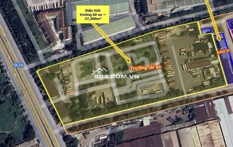 Cho thuê nhà văn phòng 1500m² mặt tiền Quốc Lộ 1A, Bình Tân - Giá chỉ 20 triệu/m²!