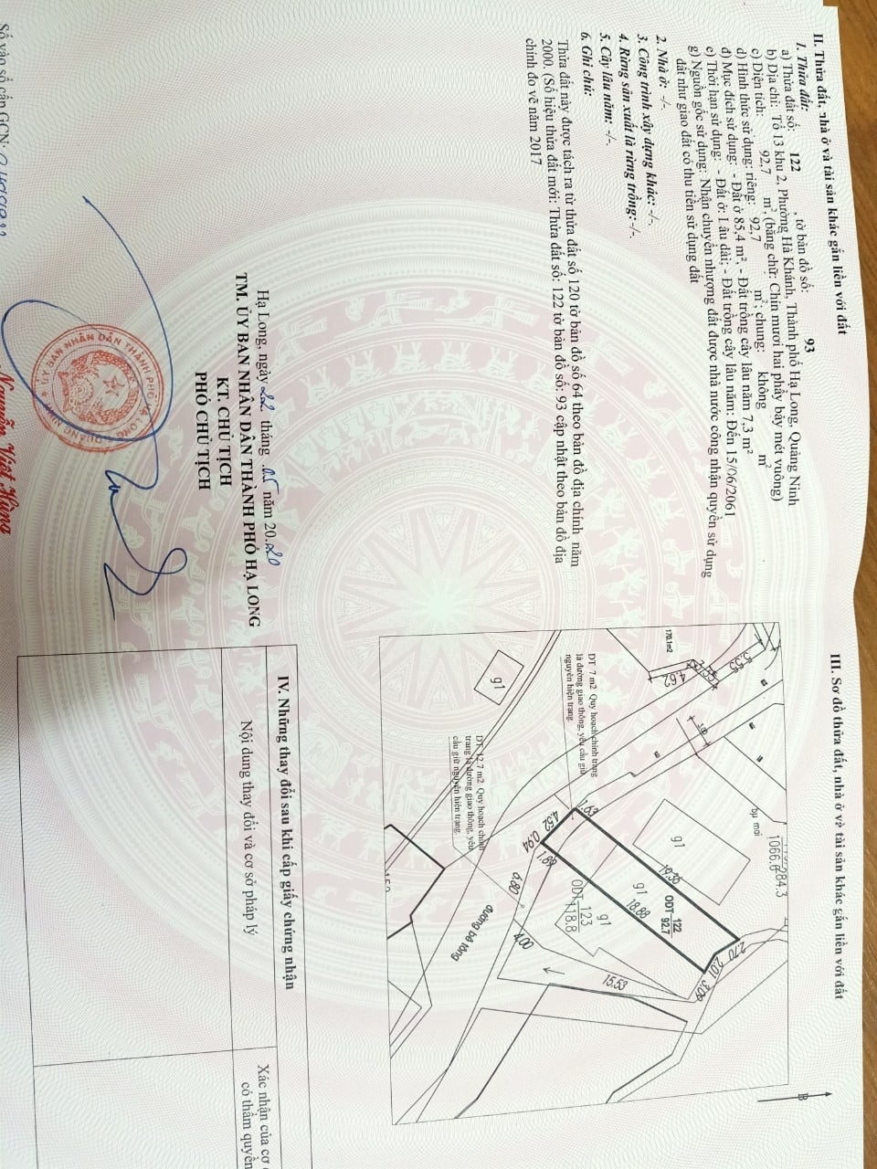 Đất chính chủ Hạ Long 118m² giá 1.89 tỷ - Gần dự án Lideco