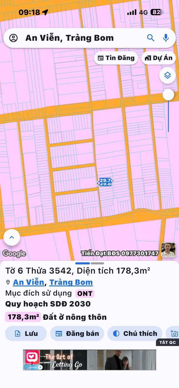 Đất nền Trảng Bom 168m² giá 1.3 tỷ - Đầu tư sinh lời ngay!