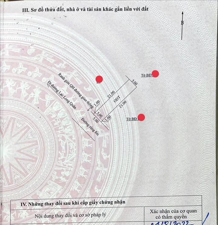 Đất thổ cư Lạc Long Quân An Phú 105m² giá thỏa thuận - Khu dân cư sầm uất!