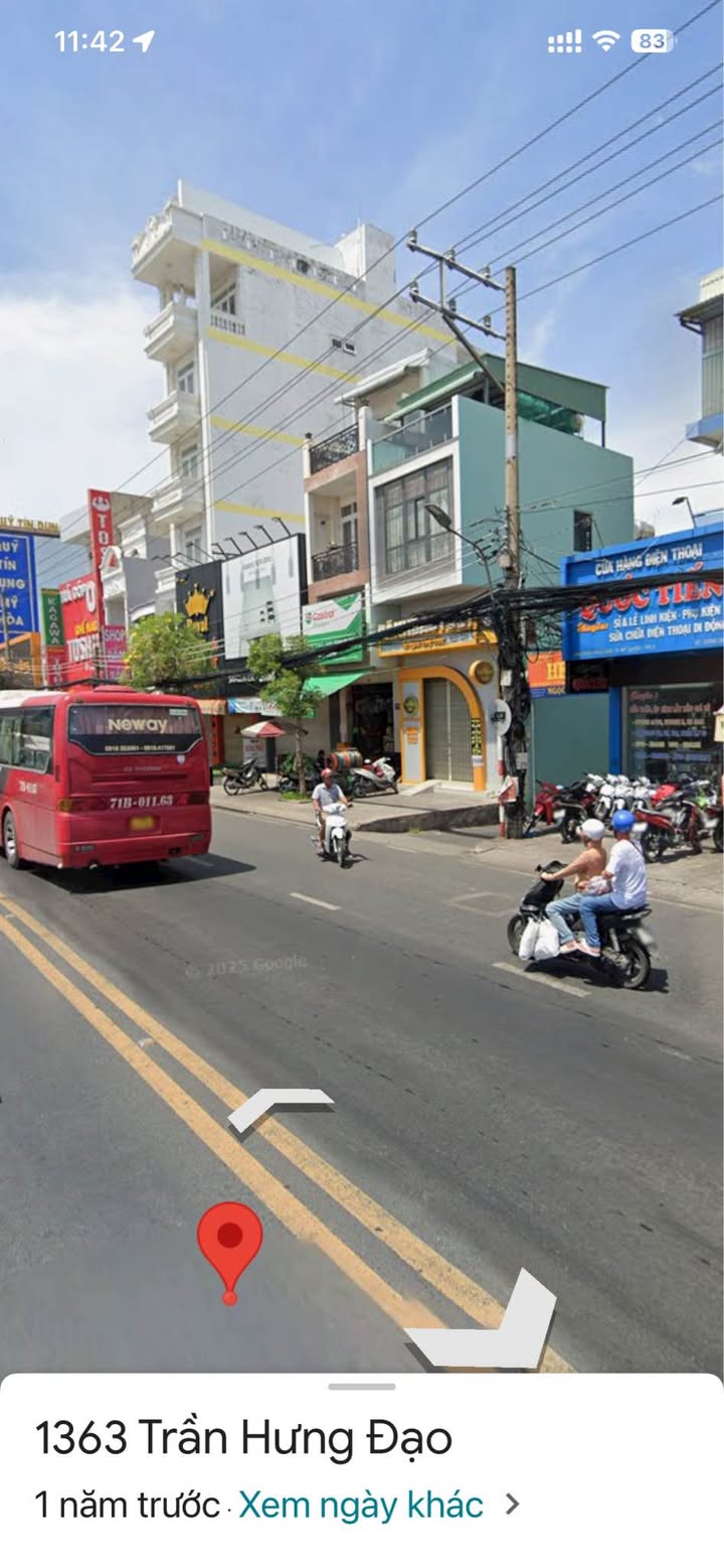 Nhà cho thuê mặt tiền Trần Hưng Đạo, Long Xuyên 180m² - Kinh doanh ngay!