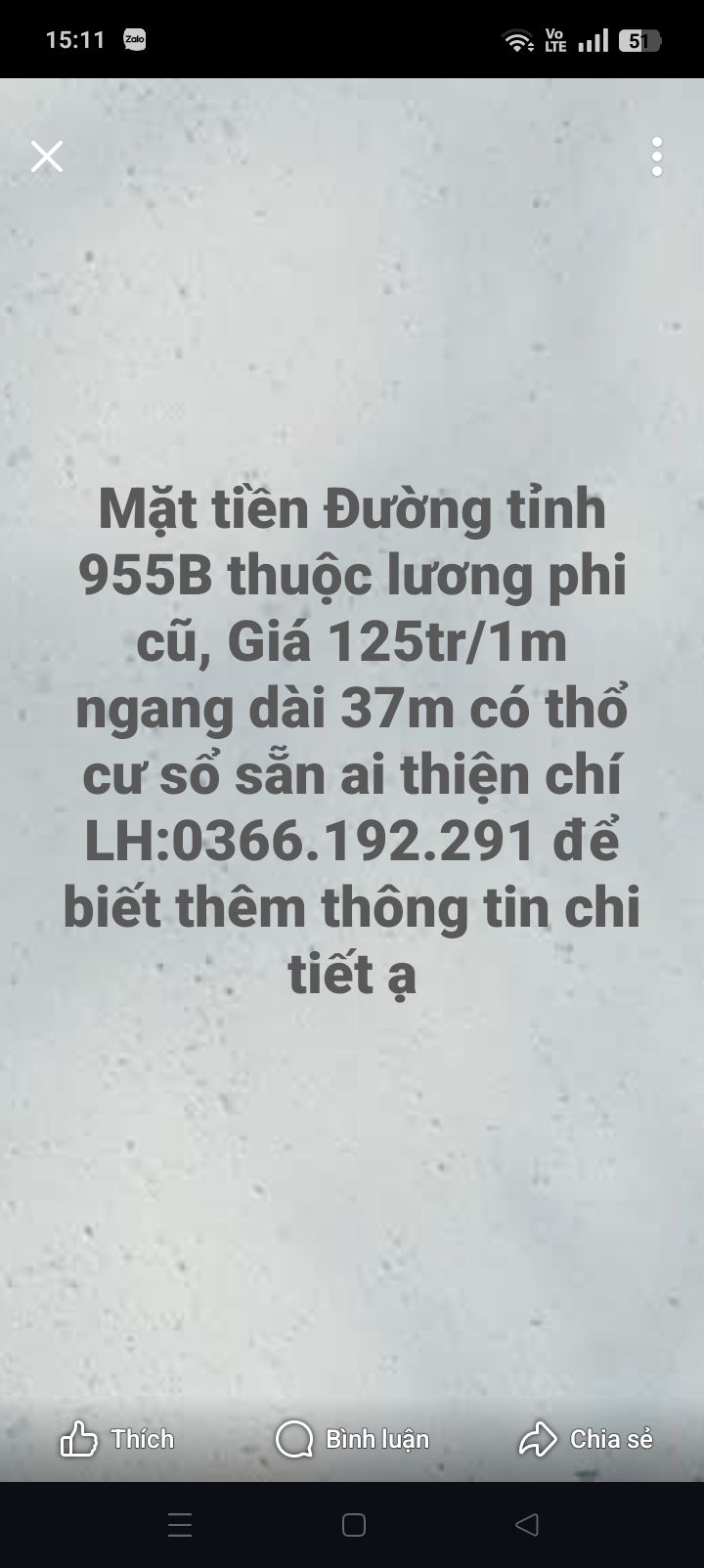 Đất thổ cư mặt tiền Đường tỉnh 955B, Lương Phi, Tri Tôn - 4.625 tỷ - Sổ đỏ chính chủ sẵn sàng giao dịch!