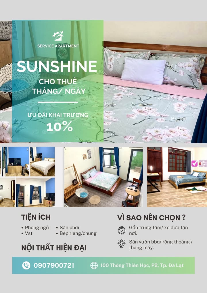 Căn hộ mini Nhật Ánh Đà Lạt - Trải nghiệm không gian ấm cúng với giá thỏa thuận!