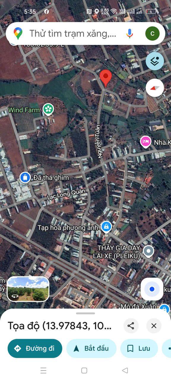 Đất nền mặt tiền đường Nguyễn Tuân, 768m² chỉ 1.4 tỷ - Cơ hội đầu tư hiếm có!