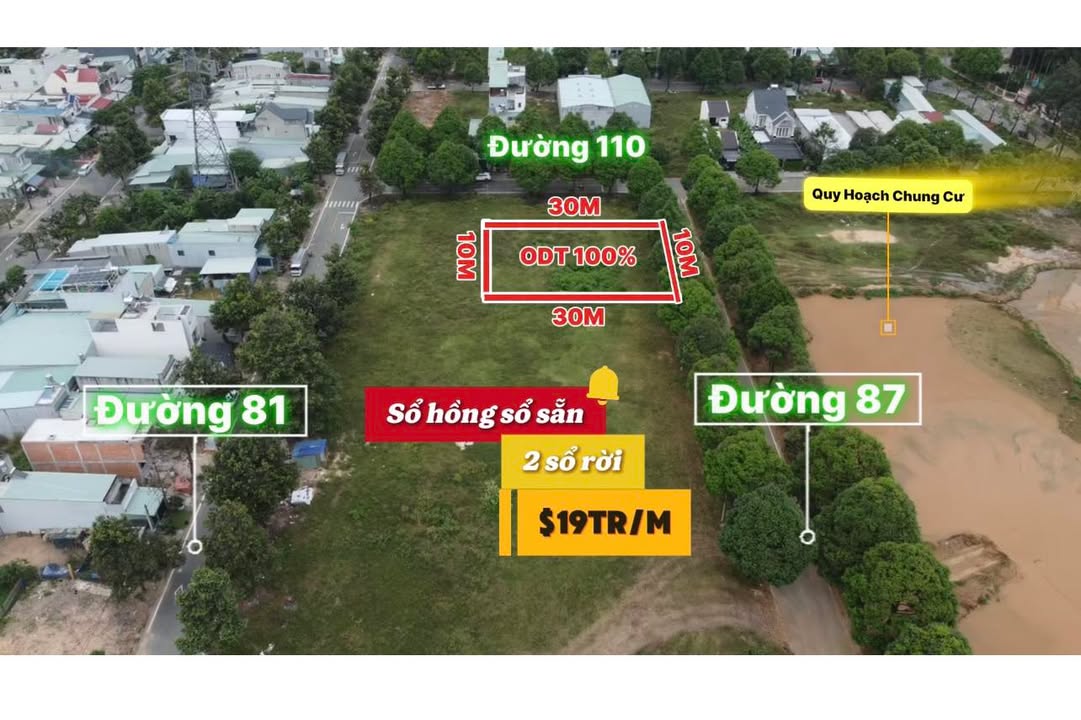 Đất nền 300m² Phú Chánh, Tân Uyên, Bình Dương - Giá 5.7 tỷ - Đối diện block chung cư!