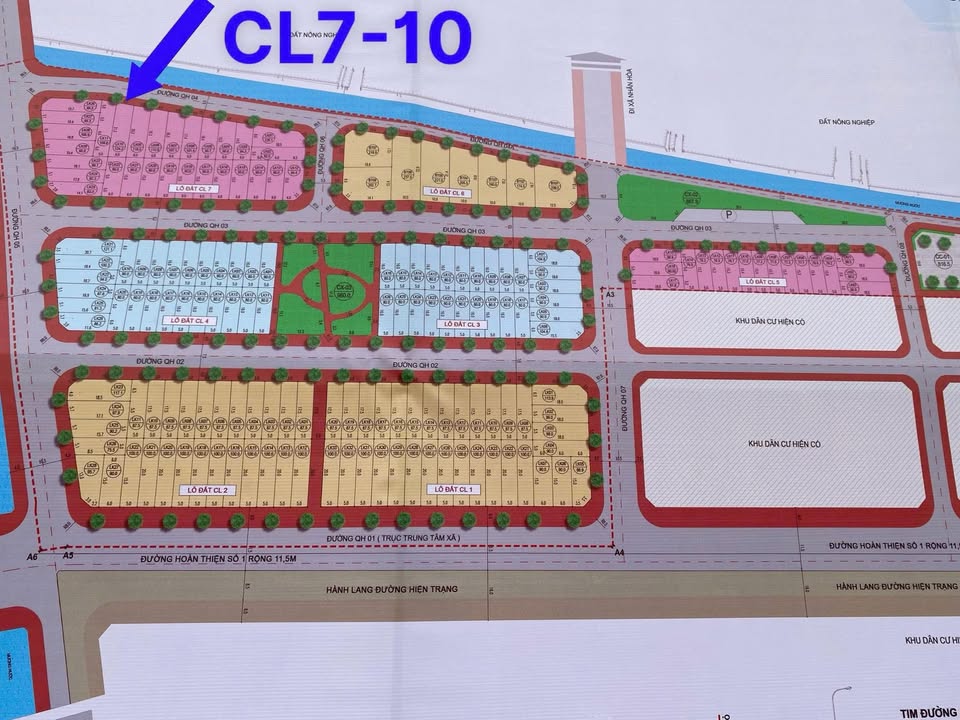 Đất nền Cẩm Xá Mỹ Hào 124.2m² giá chỉ 3.8 tỷ - View sông cực đẹp!
