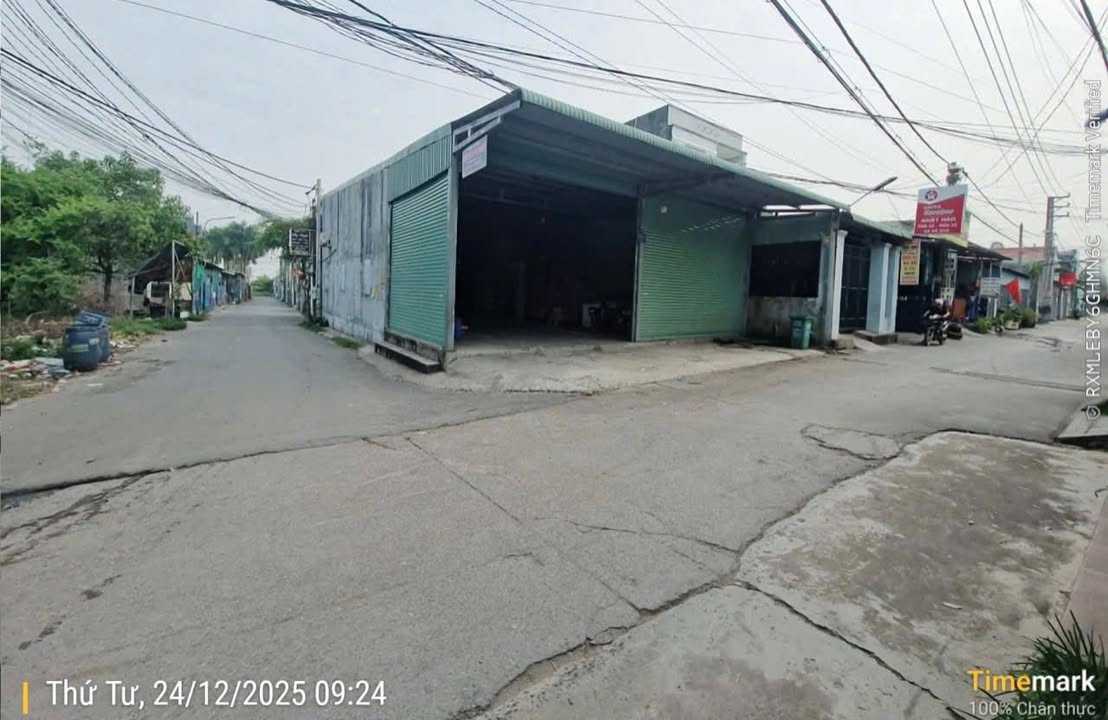 Nhà xưởng lô góc 200m² tại Nhơn Trạch giá 5 tỷ - Đầu tư sinh lời ngay!