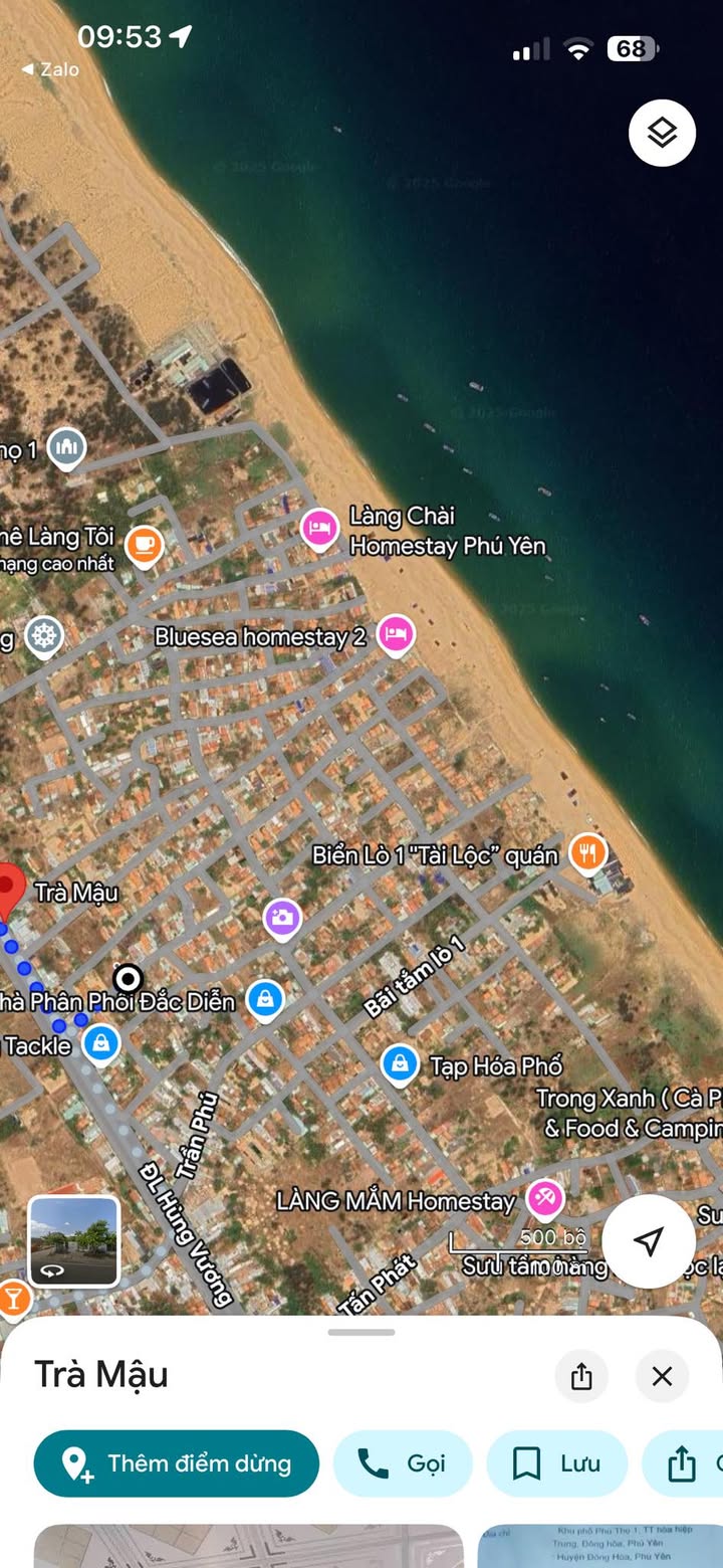 Lô đất biển Phú Yên 210m² giá 2.2 tỷ - Vị trí đắc địa sát biển!