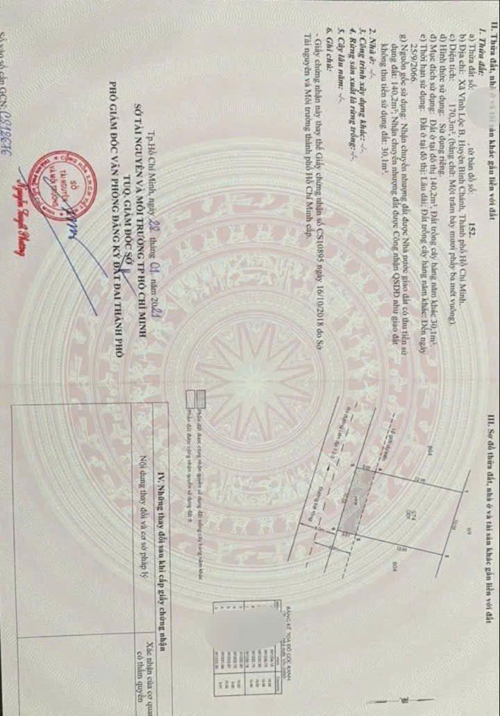 Đất thổ cư 170m² Bình Chánh giá 6.3 tỷ - Đầu tư sinh lời tuyệt vời!