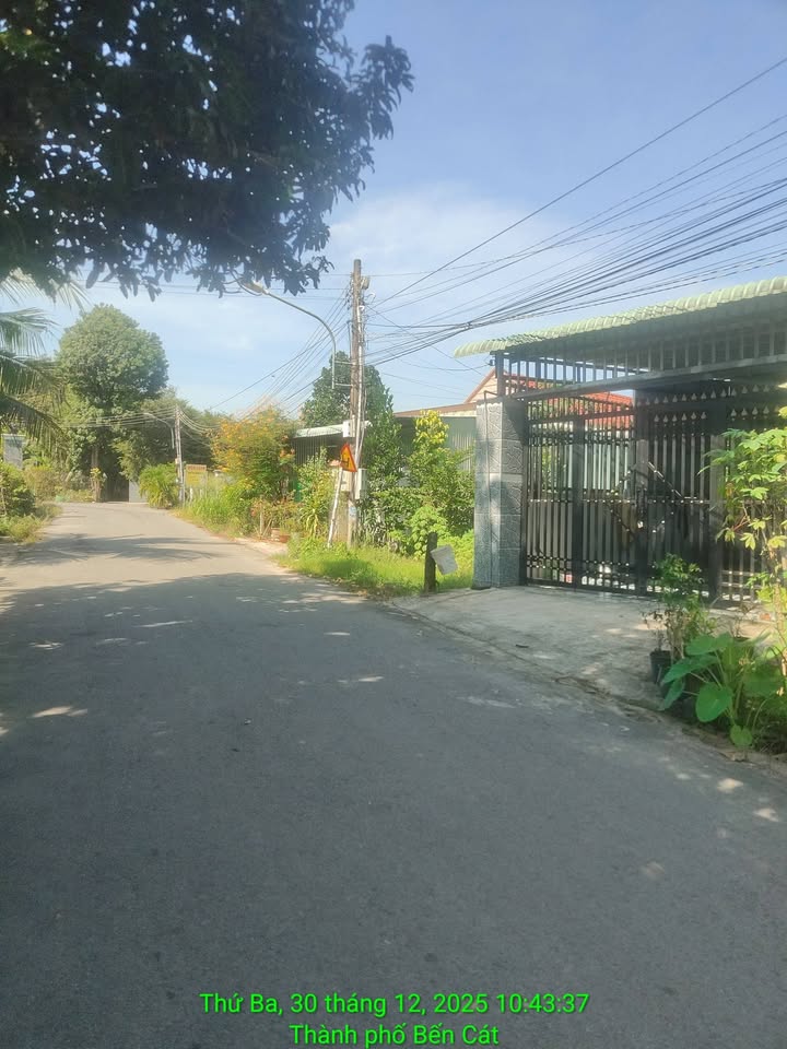 Đất nền Phú An, Bến Cát 185m² giá 1.55 tỷ - Mặt tiền đường nhựa thông, kinh doanh thuận lợi!