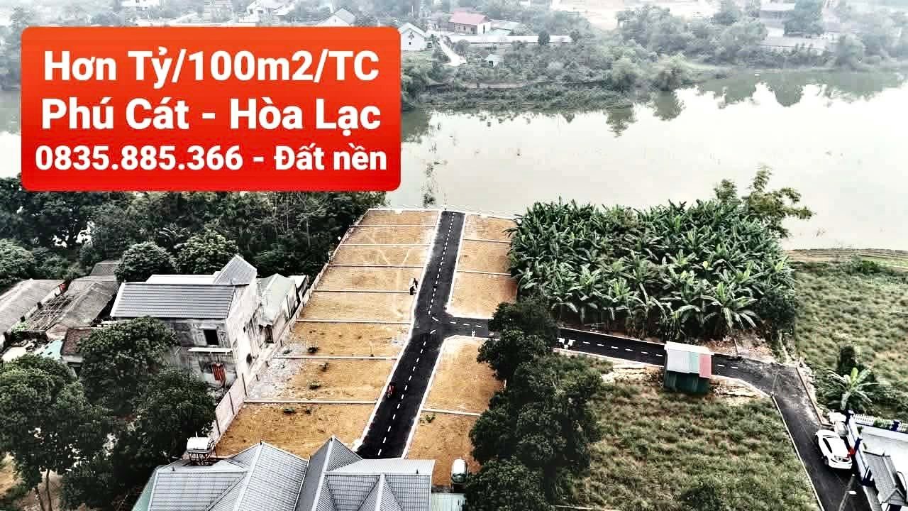 Đất thổ cư Phú Cát 100m² giá 1 tỷ - Cơ hội đầu tư tiềm năng!