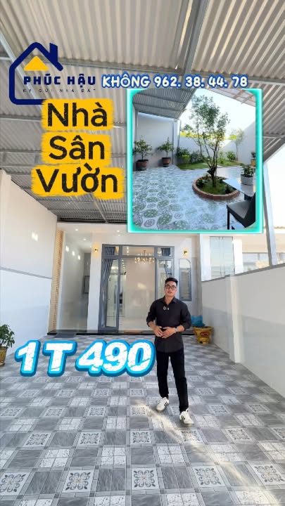 Nhà bán tại Hẻm Ngô Quyền, Long Hoa, 175m² chỉ 1.139 tỷ - Sân vườn rộng rãi!